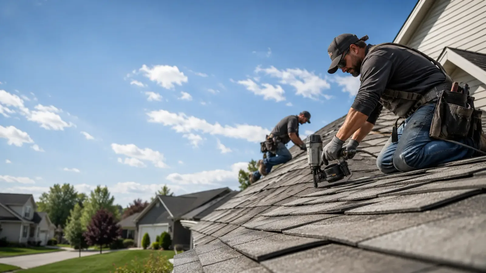 Storm Damage Roof Repair in Ramona, KS near me